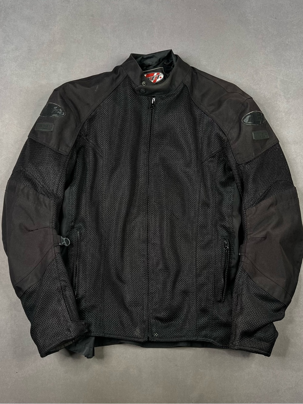 Joe Rocket Black Mesh Motorcycle Jacket